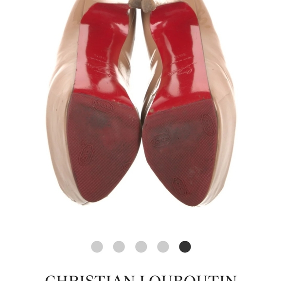 Nude Christian Louboutin 36.5 - Picture 3 of 5
